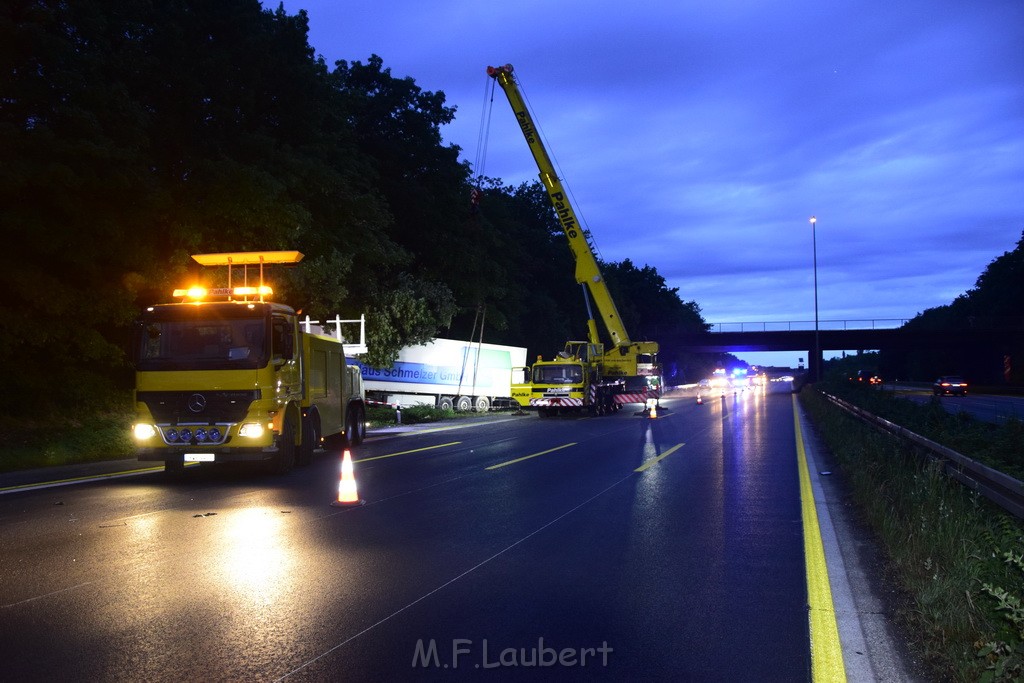 Schwerer VU A 3 Rich Oberhausen Hoehe AK Leverkusen P230.JPG - Miklos Laubert